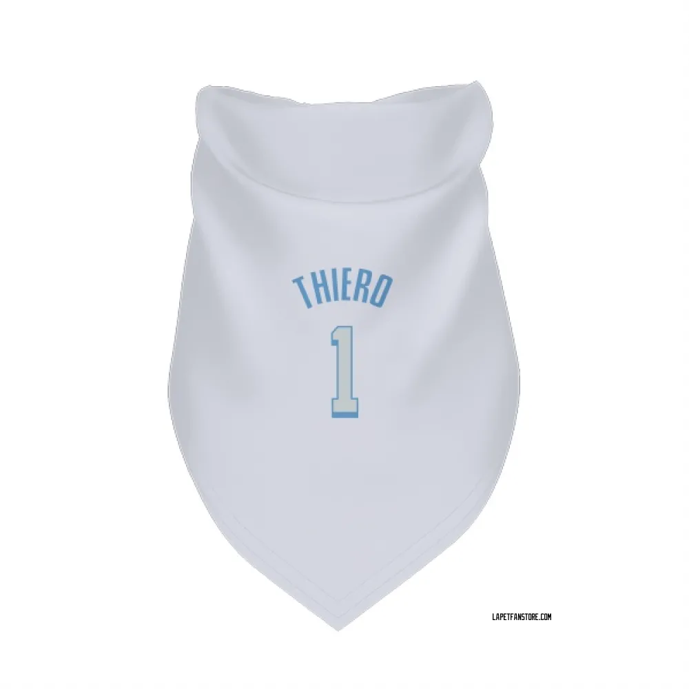 Los Angeles Lakers Adou Thiero White Pet Bandana for Dog & Cat