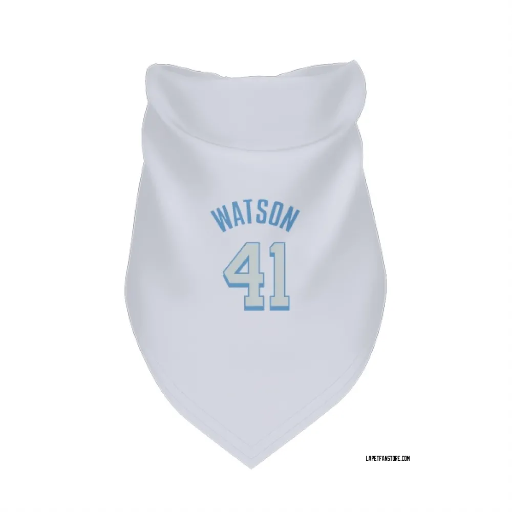 Los Angeles Lakers Anton Watson White Pet Bandana for Dog & Cat