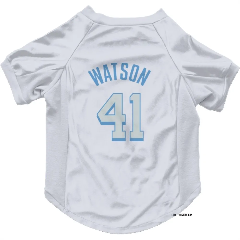 Los Angeles Lakers Anton Watson White Pet Jersey for Dog & Cat