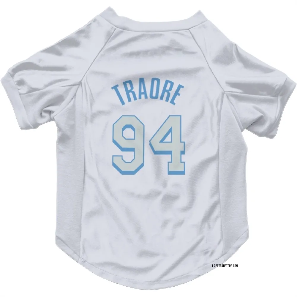 Los Angeles Lakers Armel Traore White Pet Jersey for Dog & Cat