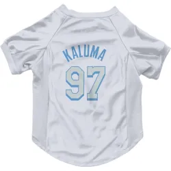 Los Angeles Lakers Arthur Kaluma White Pet Jersey for Dog & Cat