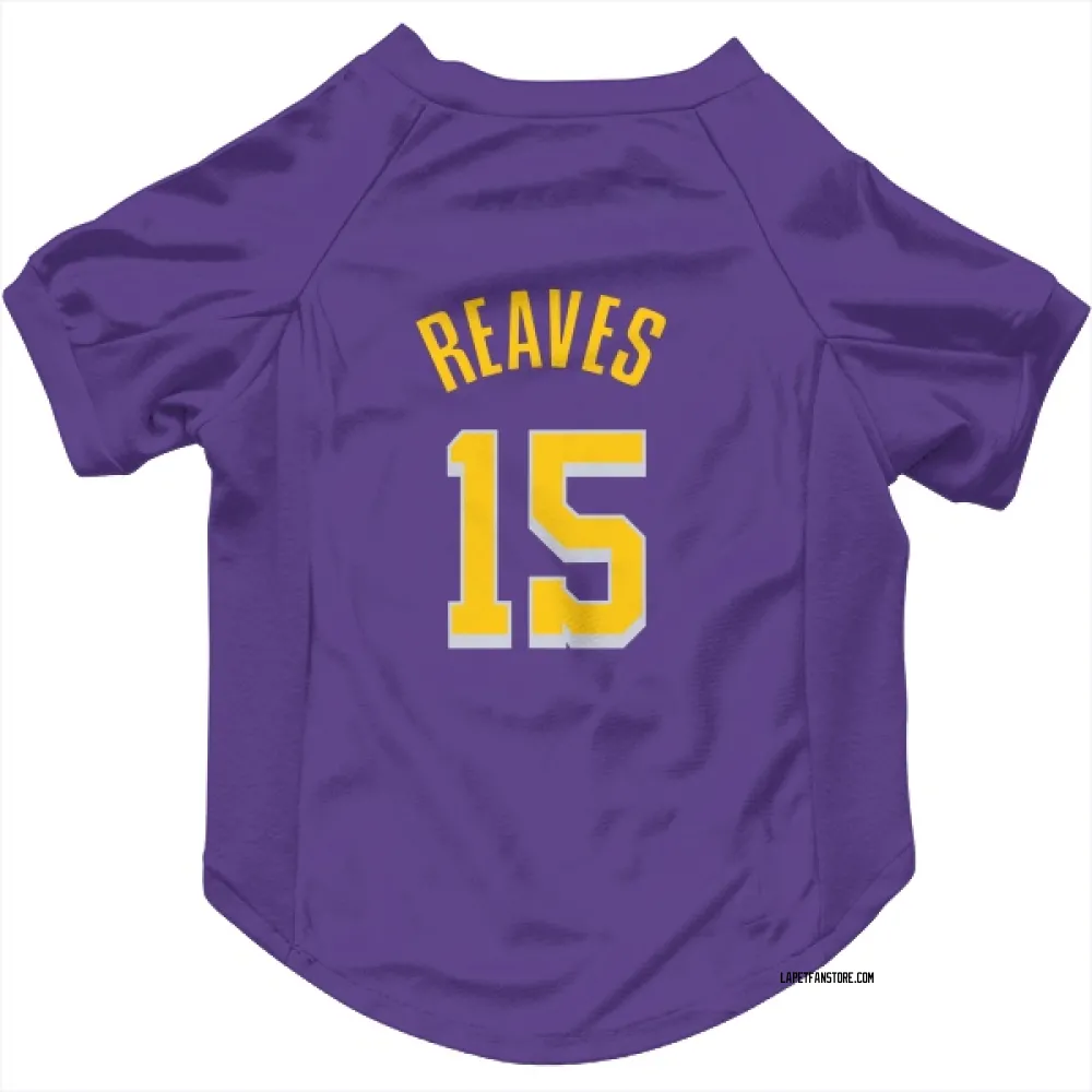 Los Angeles Lakers Austin Reaves Purple Pet Jersey for Dog & Cat