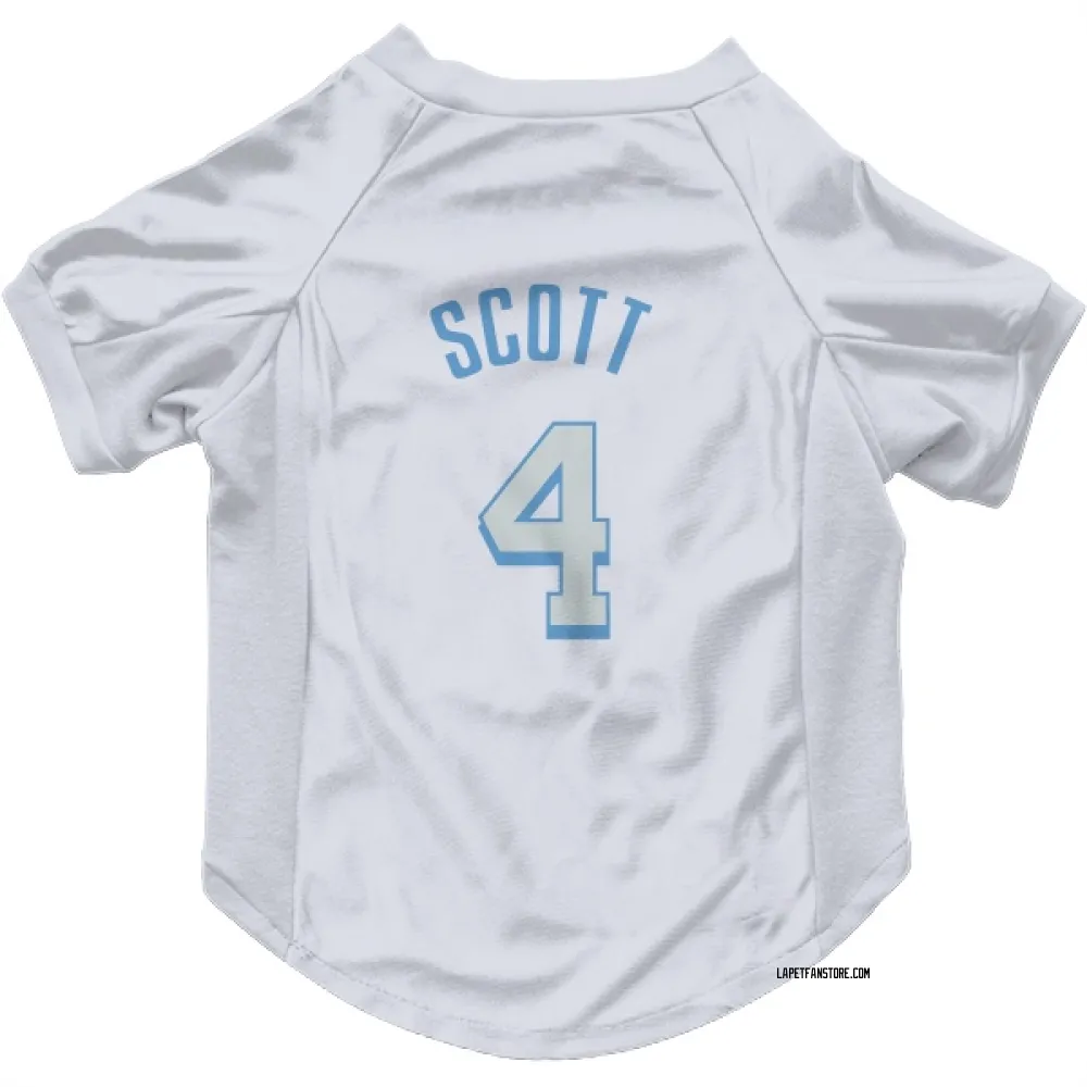 Los Angeles Lakers Byron Scott White Pet Jersey for Dog & Cat