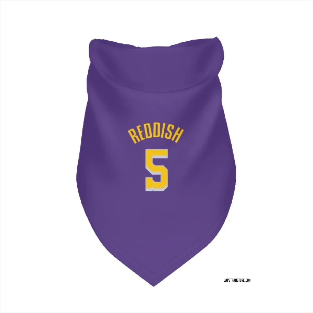 Los Angeles Lakers Cam Reddish Purple Pet Bandana for Dog & Cat