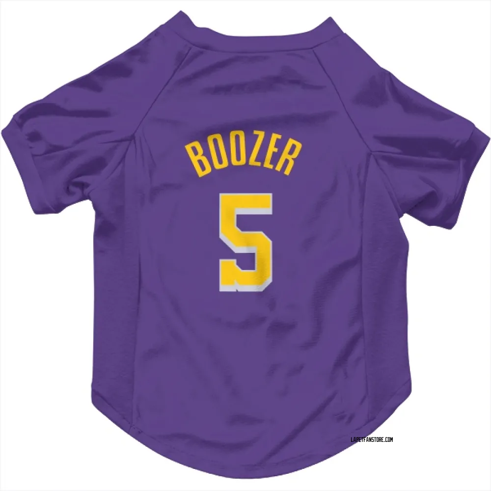 Los Angeles Lakers Carlos Boozer Purple Pet Jersey for Dog & Cat