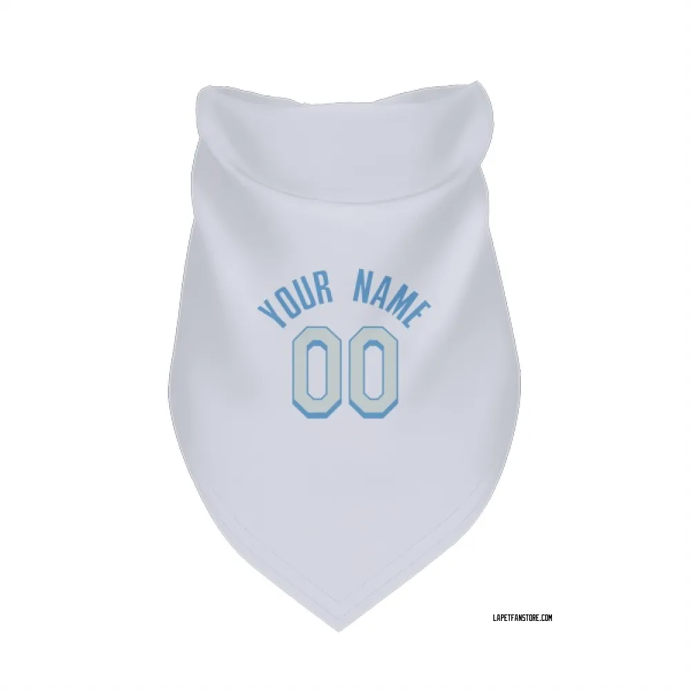 Los Angeles Lakers Custom White Pet Bandana for Dog & Cat