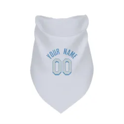 Los Angeles Lakers Custom White Pet Bandana for Dog & Cat