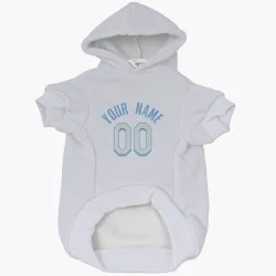 Los Angeles Lakers Custom White Pet Hoodie for Dog & Cat