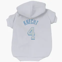 Los Angeles Lakers Dalton Knecht White Pet Hoodie for Dog & Cat