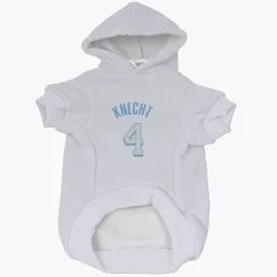 Los Angeles Lakers Dalton Knecht White Pet Hoodie for Dog & Cat