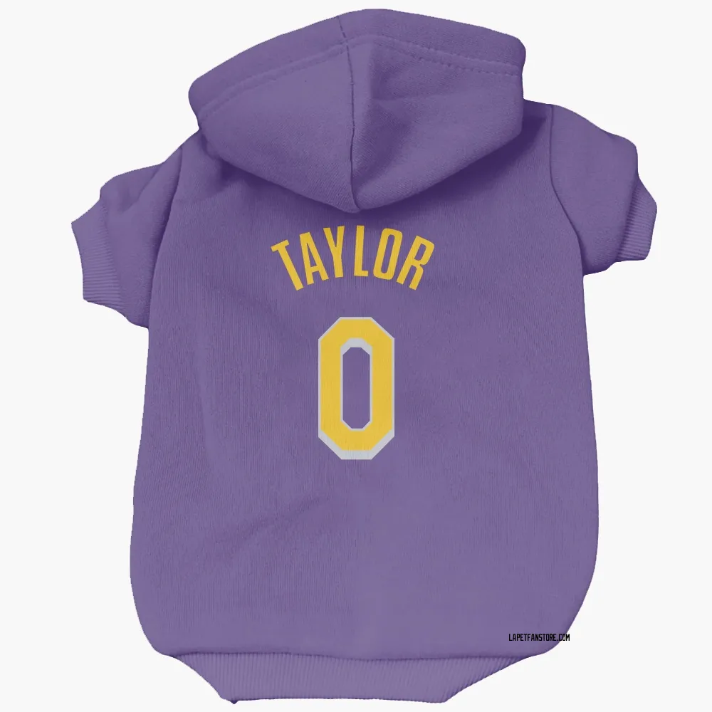 Los Angeles Lakers Ethan Taylor Purple Pet Hoodie for Dog & Cat