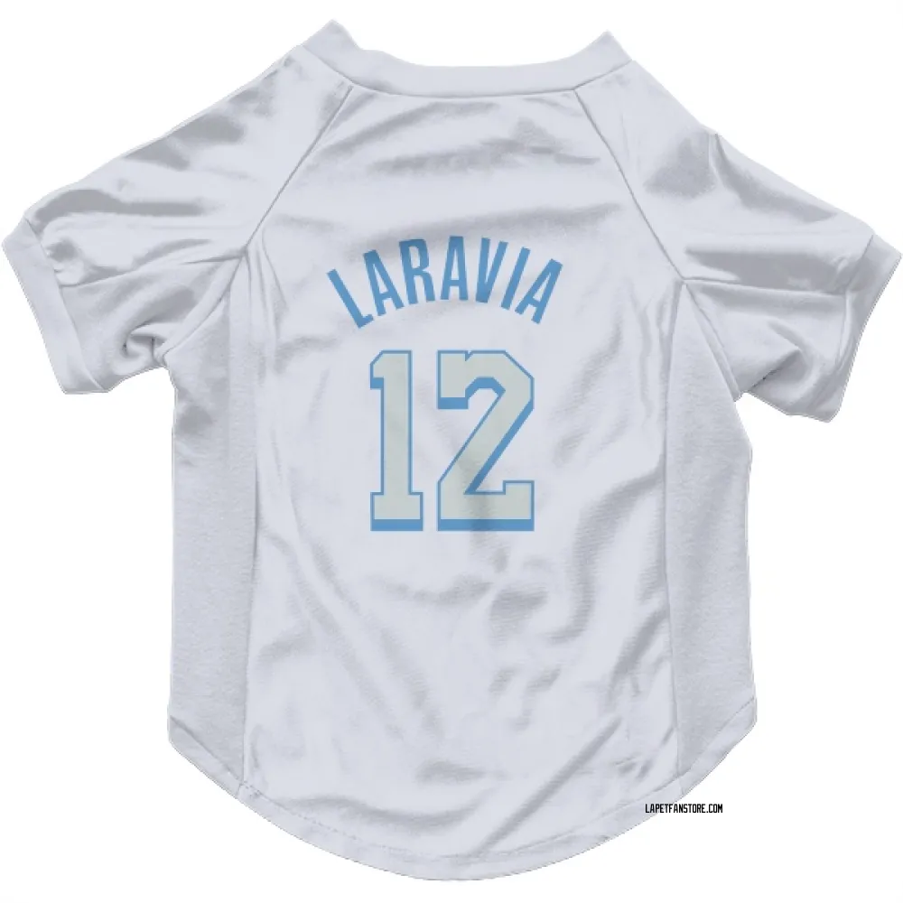 Los Angeles Lakers Jake LaRavia White Pet Jersey for Dog & Cat