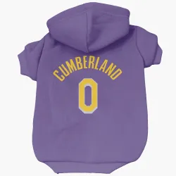 Los Angeles Lakers Jarron Cumberland Purple Pet Hoodie for Dog & Cat