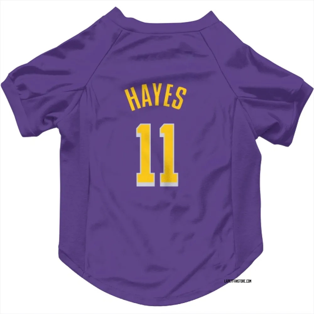 Los Angeles Lakers Jaxson Hayes Purple Pet Jersey for Dog & Cat