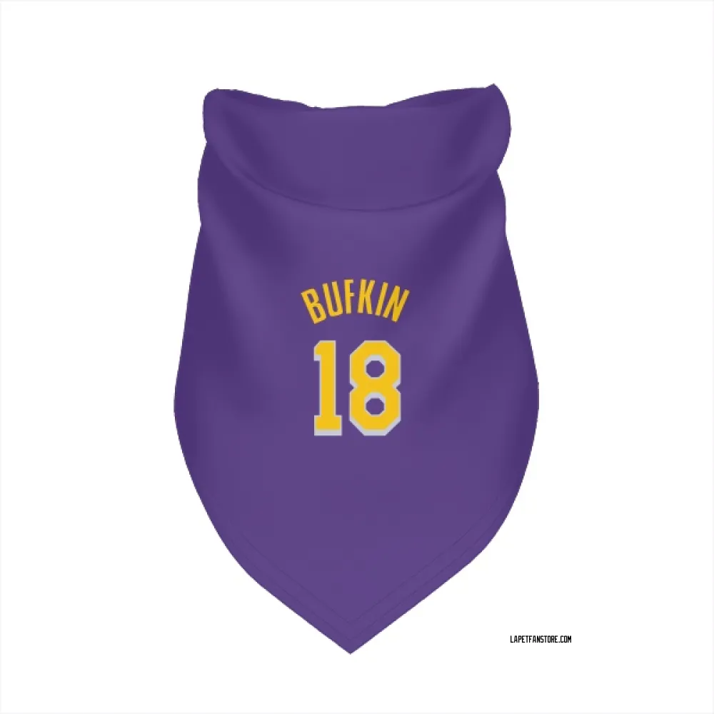 Los Angeles Lakers Kobe Bufkin Purple Pet Bandana for Dog & Cat