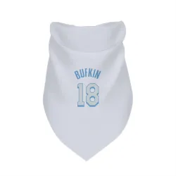 Los Angeles Lakers Kobe Bufkin White Pet Bandana for Dog & Cat