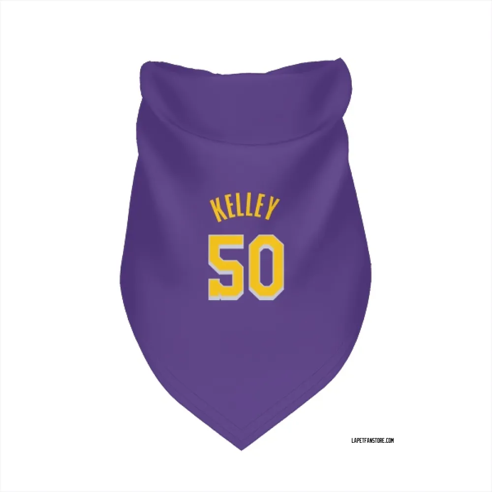 Los Angeles Lakers Kylor Kelley Purple Pet Bandana for Dog & Cat