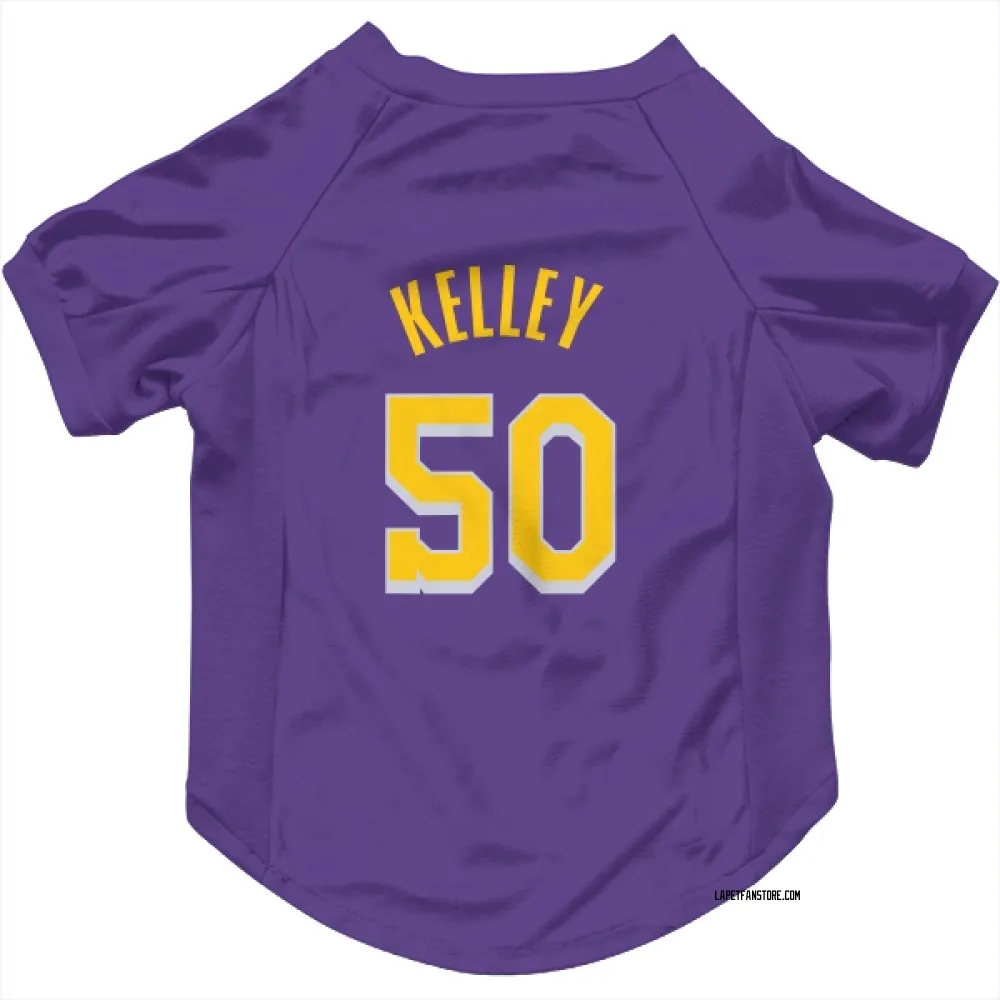 Los Angeles Lakers Kylor Kelley Purple Pet Jersey for Dog & Cat
