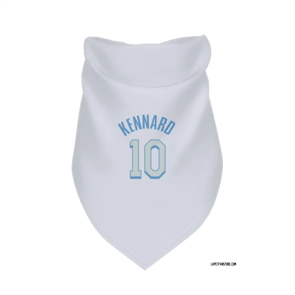 Los Angeles Lakers Luke Kennard White Pet Bandana for Dog & Cat