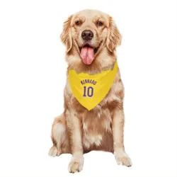 Los Angeles Lakers Luke Kennard Yellow Pet Bandana for Dog & Cat