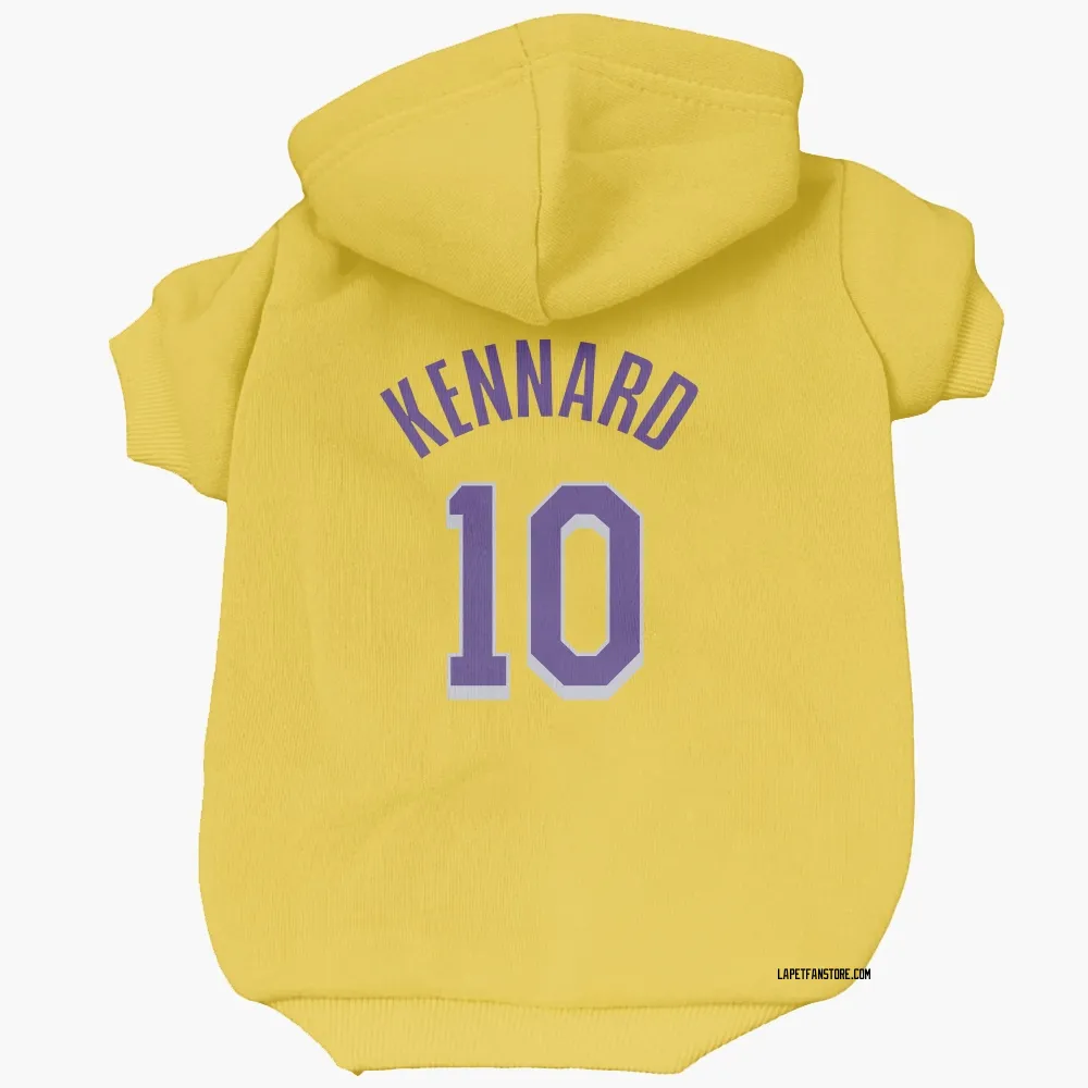Los Angeles Lakers Luke Kennard Yellow Pet Hoodie for Dog & Cat