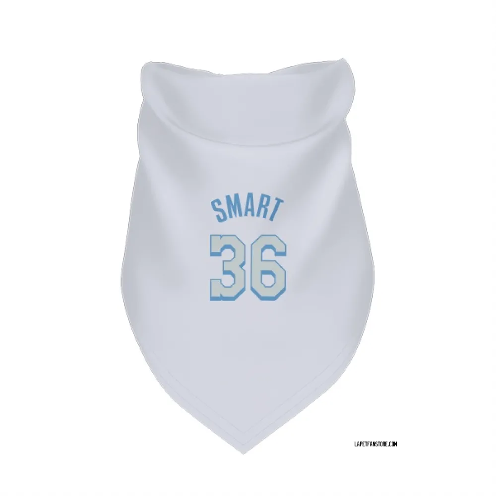 Los Angeles Lakers Marcus Smart White Pet Bandana for Dog & Cat