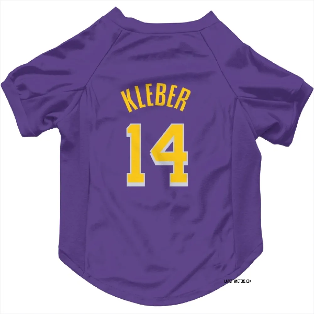 Los Angeles Lakers Maxi Kleber Purple Pet Jersey for Dog & Cat