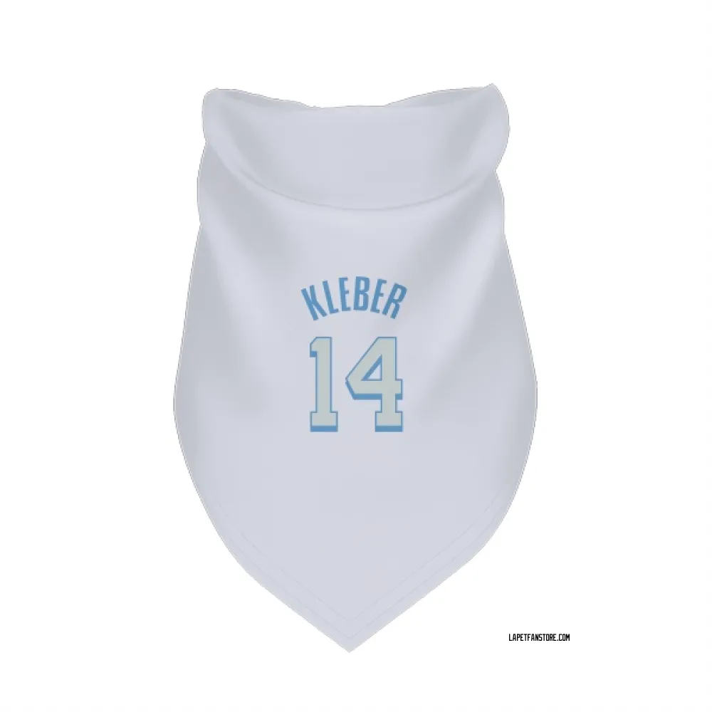Los Angeles Lakers Maxi Kleber White Pet Bandana for Dog & Cat