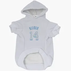 Los Angeles Lakers Maxi Kleber White Pet Hoodie for Dog & Cat