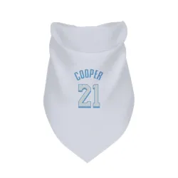 Los Angeles Lakers Michael Cooper White Pet Bandana for Dog & Cat