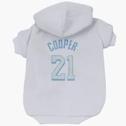 Los Angeles Lakers Michael Cooper White Pet Hoodie for Dog & Cat