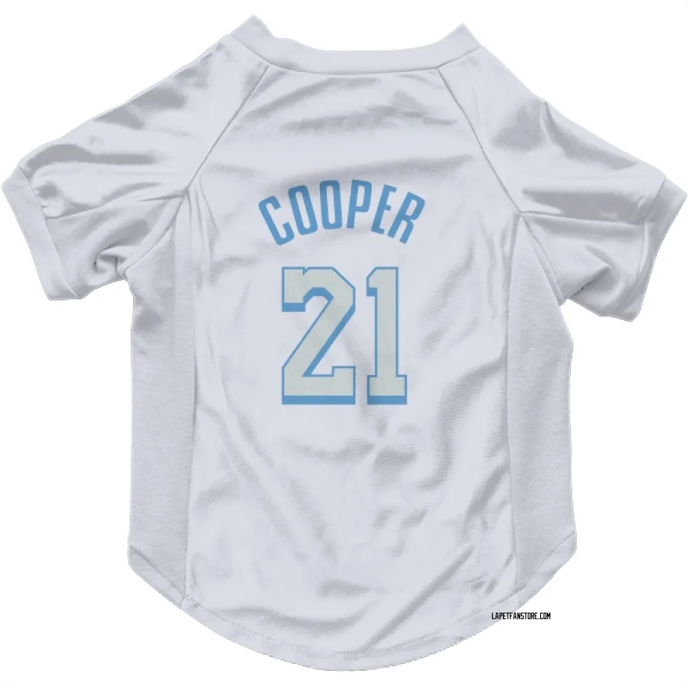 Los Angeles Lakers Michael Cooper White Pet Jersey for Dog & Cat