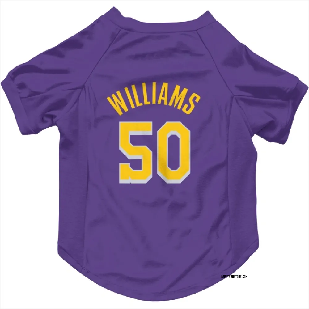 Los Angeles Lakers Nate Williams Purple Pet Jersey for Dog & Cat