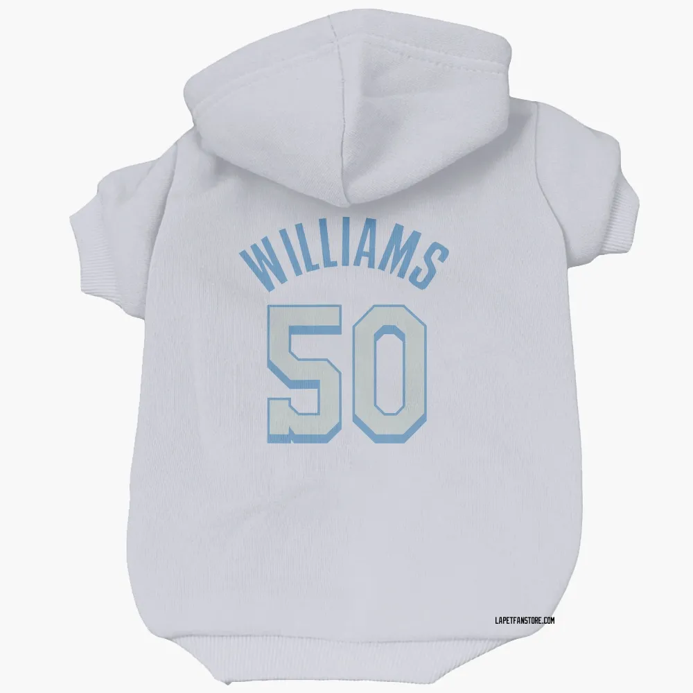 Los Angeles Lakers Nate Williams White Pet Hoodie for Dog & Cat