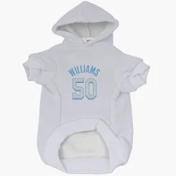 Los Angeles Lakers Nate Williams White Pet Hoodie for Dog & Cat