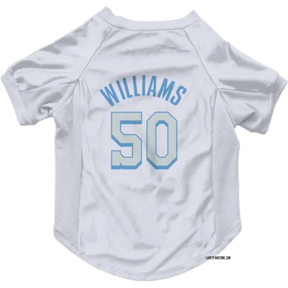 Los Angeles Lakers Nate Williams White Pet Jersey for Dog & Cat