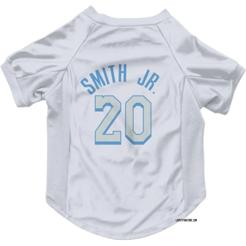 Los Angeles Lakers Nick Smith Jr. White Pet Jersey for Dog & Cat