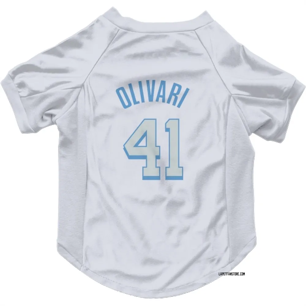 Los Angeles Lakers Quincy Olivari White Pet Jersey for Dog & Cat