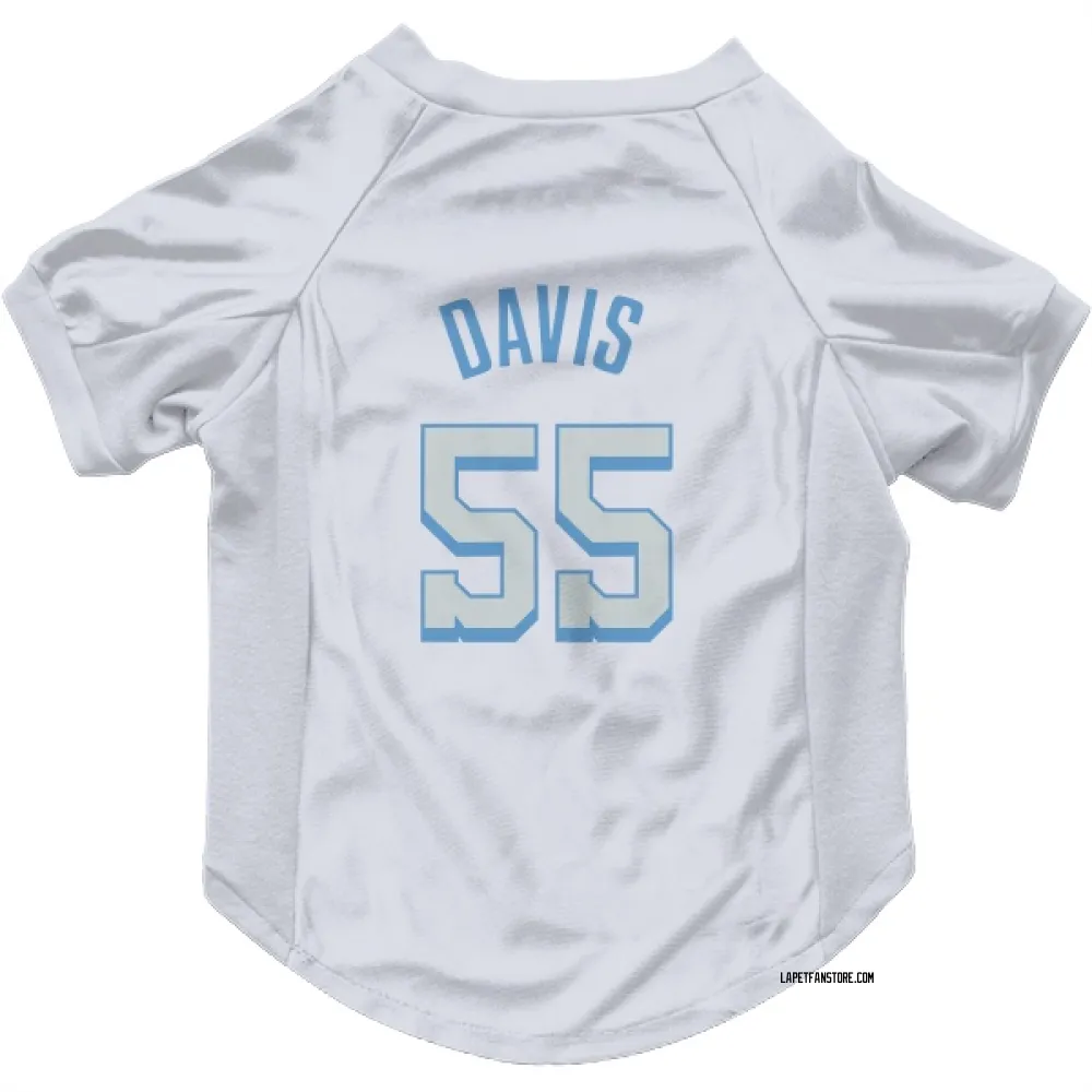 Los Angeles Lakers RJ Davis White Pet Jersey for Dog & Cat