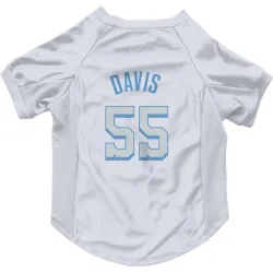 Los Angeles Lakers RJ Davis White Pet Jersey for Dog & Cat