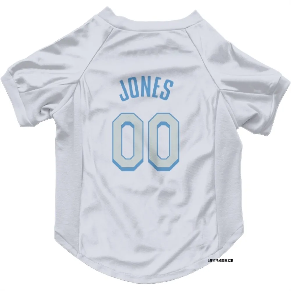 Los Angeles Lakers Tevian Jones White Pet Jersey for Dog & Cat