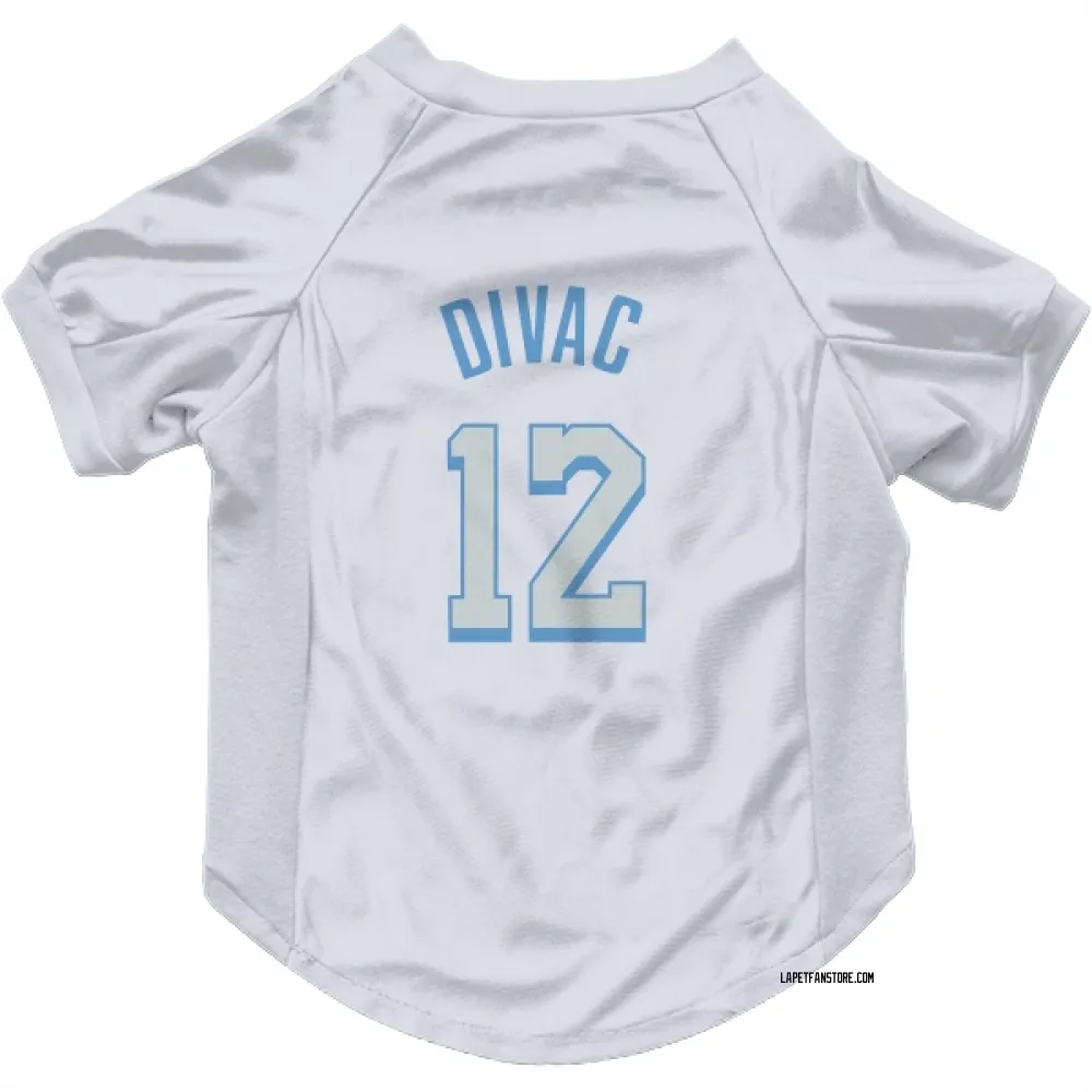 Los Angeles Lakers Vlade Divac White Pet Jersey for Dog & Cat